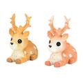 2 Pcs Animal Ornament House Decorations for Home Baby Pram Pillow Outdoor Table and Chair Kids Christmas Decorate