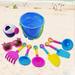 Seniver Sand Toys for Kids Ages 4-8 Sand Toys for Toddlers Age 2-4 Children s Beach Sand Toy Set Beach Bucket Watering Can Shovel Rake Play Sand