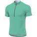 GLVSZ Cycling Jersey for Men Short Sleeve Moisture Wicking Bike Biking Shirts Half Zip Breathable Quick Dry Road Bicycle Clothes