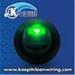 Keep It Clean Wiring Accessories 125612 Lever Style LED Round Frame Switch - Green 20a-12vdc