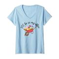 Damen I'll Be In My Office Schubkarre Blumen Garten Gartenbau T-Shirt mit V-Ausschnitt