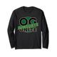 OG Junglist Unite DNB Drum n Bass Pirate Radio Rave Langarmshirt