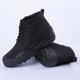 Men's Unisex Boots Work Sneakers Casual Outdoor Daily Office Career Rubber Canvas Lace-up Black Green Spring Fall