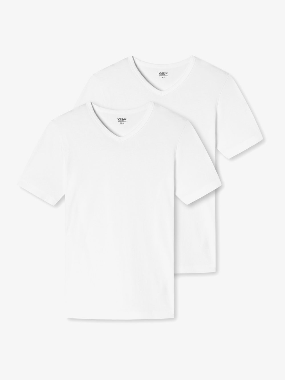 Schiesser V-Shirt Herren weiß, L Image