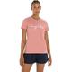 Tommy Hilfiger Damen T-Shirt Kurzarm Rundhalsausschnitt, Rosa (Teaberry Blossom), XXS