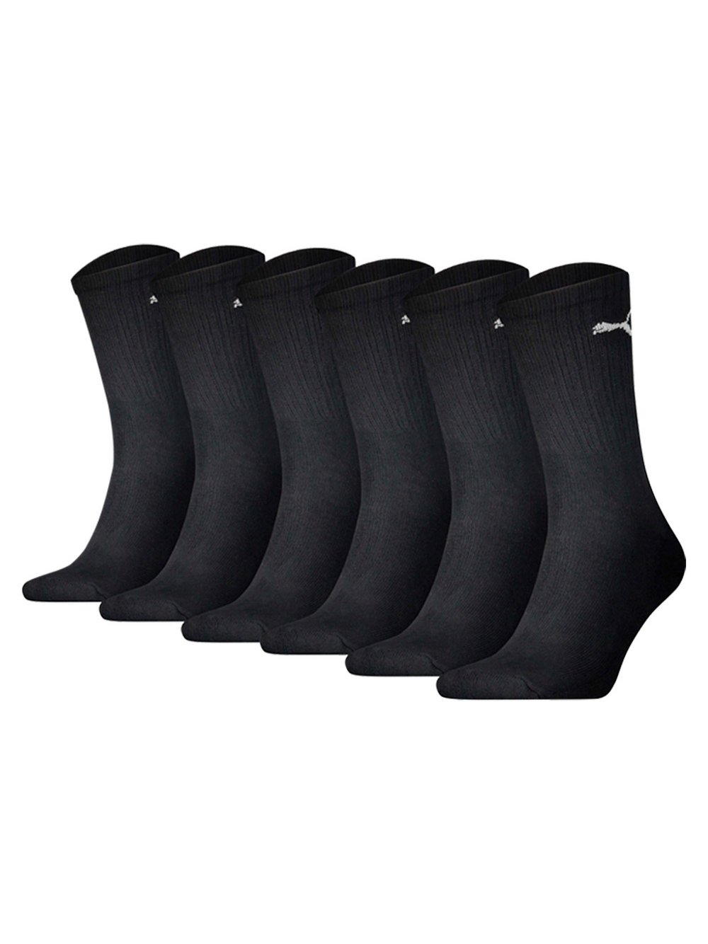 Puma Socken 6er Pack Damen schwarz, 39-42 Image