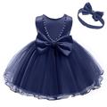 Party Flower Girl Dress Flower Princess Wedding Dress for Toddler and Baby Girl