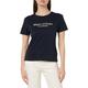 MARC O’POLO Damen 402229351055 T-Shirt, Deep Blue Sea, XS