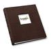 Presentation Binder - 1.25 With Window And Hubbed Spine - port Mocha - 11.75 X 10.50