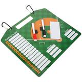 Sporting Dry Erase Clipboard Baseball Equipment Softball Slot Position Writing