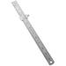 Mechanic Tools Fine Grinding Ruler With Positioning Block School Steel Metal Stainless Office