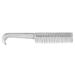 Aluminum Alloy Horse Comb Mane Tail Pulling Comb Metal Horse Grooming Tool 6.5IN / 3.9IN / 3.5IN / 3.2IN