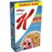 Kellogg s Special K Breakfast Cereal Original Made with Folic Acid B Vitamins and Iron Value Size 18oz Box(Pack of 6)