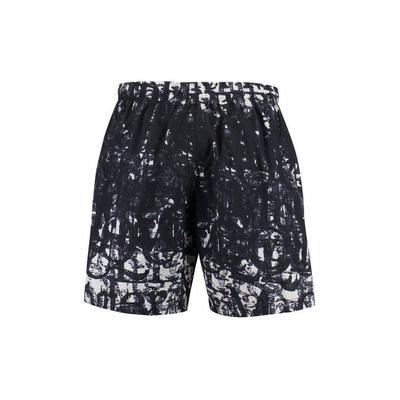 Printed Swim Shorts - Blue - Alexander McQueen Beachwear