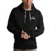 "Men's Antigua Black LA Clippers Victory Pullover Hoodie"