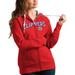 "Women's Antigua Red LA Clippers Team Victory Full-Zip Hoodie"