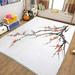 Area Rug for Bedroom Ink Painting Plum Blossom Washable Rugs 2x3 Modern Soft Non-Slip Floor Carpet Indoor Outdoor Rug Entryway Rug for Living Room Laundry Room