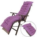 LELINTA Patio Lounger Cushion Thicker Padded Chaise Bench Cushion Indoor/Outdoor Cushions Rocking Chair Sofa Cushion with Ties Thick Padded Swing Bench Cushion