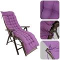 LELINTA Sun Lounger Chair Cushions Lounge Chaise Cushion Sun Lounger Mattress with Non-Slip Back Elastic Sleeve for Garden Outdoor/Indoor/Sofa/Tatami/Bench