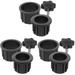 3 Sets Umbrella Base Stand Umbrella Plug Covers and Cap Patio Umbrella Stand Replacement Parts