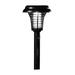 VIVAWM Solar Mosquito Repellent Lamp Garden Mosquito Repellent Lamp Outdoor Rainproof LED Purple Light Lamp Electric Shock Mosquito Repellent