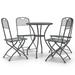 Irfora parcel SetPatio Metal Mesh 3084708 And Chairs Set 5 Piece Patio Furniture Patio Table And Chairs With - Chairs Rewis Vidaxl Jiaocha Round Table - Set TeakChairs - Round