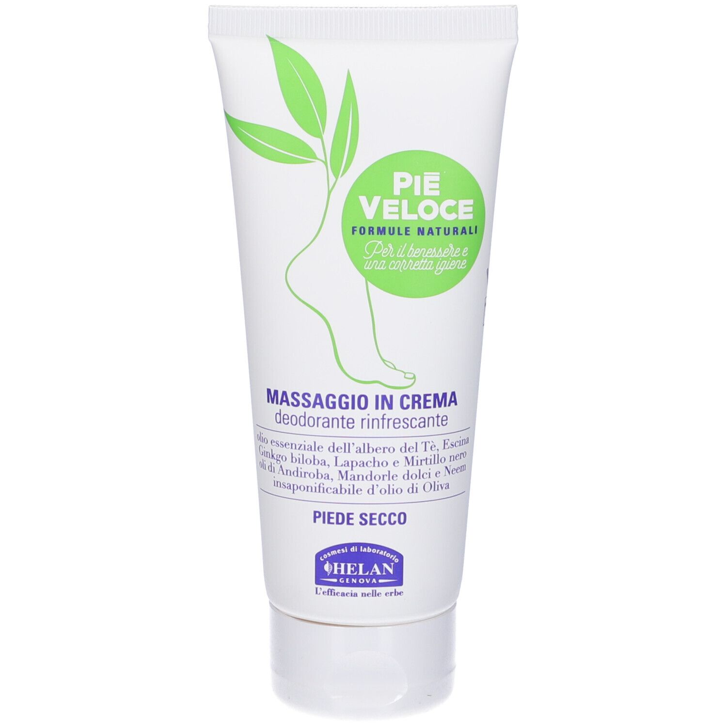 Helan PIE VELOCE Massaggio in Crema 100 ml per la pelle