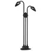 ET2 Lighting Marsh 3-Light Outdoor LED Pathway Light - E24099-BK