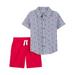 Carter s Child of Mine Toddler Boy Patriotic Outfit Short Set 2-Piece Sizes 12M-5T