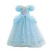 Phenas Princess Costume for Girls Princess Dress Halloween Fancy Party Dress Princess Dress Up Clothes for Little Girls