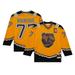 Men's Mitchell & Ness Ray Bourque Gold Boston Bruins 1996/97 Captain Patch Blue Line Player Jersey