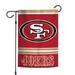 WinCraft San Francisco 49ers 12'' x 18'' Double-Sided Garden Flag