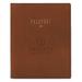 Fossil Brown Trinity Tigers Travel RFID Passport Case