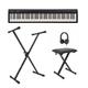 Roland FP-10 Digital Piano with Stand Stool and Headphones Black