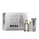 Hugo Boss Boss Bottled Eau de Parfum 100ml Spray + Mini + S/ Gel Set