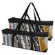 Portable Media Multifunctional Storage Bags DVD Disc CD Carry Case Holder Album Organizer Storage Bags 2pack