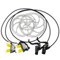 Magura MT7 Pro 4-Piston Post Mount Hydraulic Disc Brake Set, MG2560