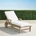 Cassara Chaise Lounge with Cushions in Weathered Finish - Daffodil - Frontgate