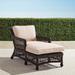 Hampton Chaise in Black Walnut Finish - Glacier - Frontgate