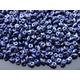 10g Czech Superduo Twin Beads Opaque Jet Black Tweedy Blue 45706jt Jewellery Making Czech Republic