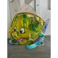 Disney Accessories | Disney The Little Mermaid Flounder Backpack Swim Bag | Color: Yellow | Size: Osg