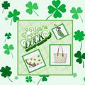 Coach Bags | Coach Reversible Tote Purse Handbag & Wristlet Pouch Wallet & Charm Keychain | Color: Green/White | Size: Os