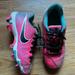 Nike Shoes | Nike Fastflex Softball Cleats | Color: Blue/Pink | Size: 13g