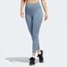 Adidas Pants & Jumpsuits | Adidas Women’s Optime Training 7/8 Tights Hd4440 Altered Blue Mel Size L | Color: Blue | Size: L