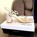 Nine West Shoes | Brand New Never Worn Nine West Gellar Block Heeled Sandal | Color: Tan | Size: 12