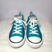 Converse Shoes | Converse Boys Size 6 / Women Size 8 Sneakers. | Color: Green | Size: Size 6 Boys / 8 Women