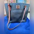 Dooney & Bourke Bags | Dooney & Bourke Lexington Pebble Grain Shoulder Bag-Black Leather | Color: Black/Brown | Size: Os