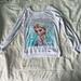 Disney Sweaters | Disney Women’s White Frozen Sweatshirt/Crewneck Reversible Size Medium | Color: White | Size: M