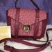 Michael Kors Bags | Michael Kors Manhattan Medium Top Handle Satchel Mulberry Mk Signature | Color: Red | Size: Os