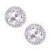 Kate Spade Jewelry | Kate Spade Bright Ideas Pav Halo Silver Stud Earrings | Color: Silver | Size: Os